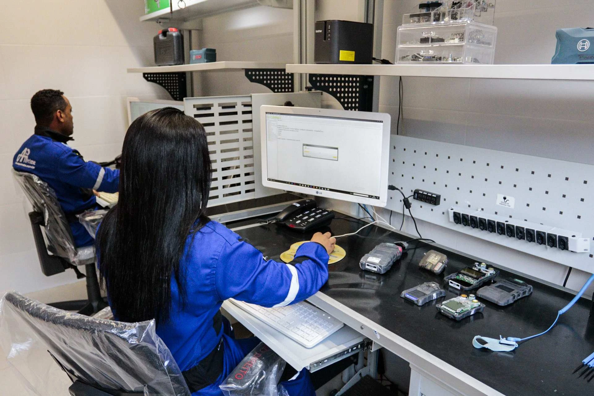 Calibração de detector 4 gases