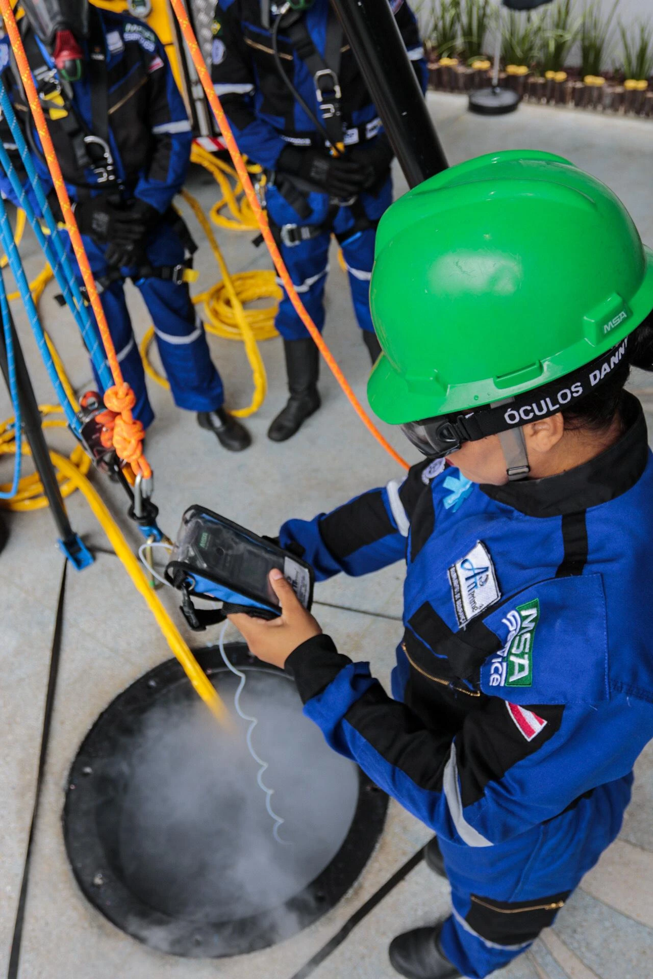 Medidor de gases para espaço confinado